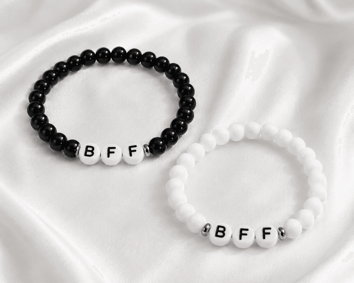 BFF Crystal Friendship Bracelet Set